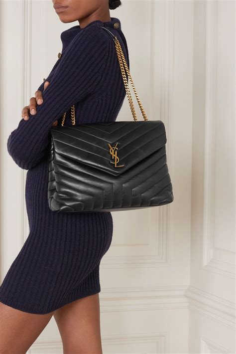 ysl grained leather bag|loulou quilted leather ysl bag.